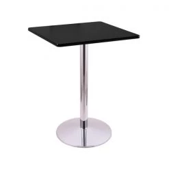 Holland Bar Stool Co. 36" 214 Chrome Table, 30" x 30" Square Top