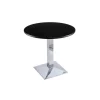 Holland Bar Stool Co. 30" 217 Chrome Table, 30" dia. Top -Kitchen & Dining Furniture Sales Store Holland20Bar20Stool20Co 21730CH30R Blk