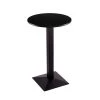 Holland Bar Stool Co. 42" 217 Black Table, 24" dia. Top -Kitchen & Dining Furniture Sales Store Holland20Bar20Stool20Co 217BW24R Blk 1