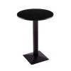 Holland Bar Stool Co. 36" 217 Black Table, 30" dia. Top -Kitchen & Dining Furniture Sales Store Holland20Bar20Stool20Co 217BW30R Blk