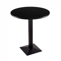Holland Bar Stool Co. 36" 217 Black Table, 36" dia. Top