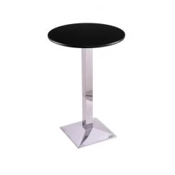 Holland Bar Stool Co. 36" 217 Chrome Table, 24" dia. Top