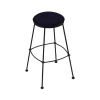 Holland Bar Stool Co. 25" Stationary Counter Stool, Black Wrinkle, Canter Twilight Seat -Kitchen & Dining Furniture Sales Store Holland20Bar20Stool20Co 3030BW002