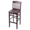 Holland Bar Stool Co. 30" Bar Stool, Dark Cherry Finish, a Dark Cherry Seat