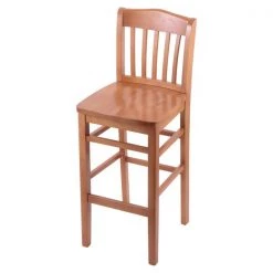 Holland Bar Stool Co. 30" Bar Stool, Medium Finish, a Medium Seat