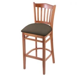Holland Bar Stool Co. 30" Bar Stool, Medium Finish, Canter Earth Seat