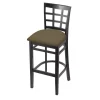 Holland Bar Stool Co. 25" Counter Stool, Black Finish, Graph Cork Seat