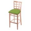 Holland Bar Stool Co. 25" Counter Stool, Natural Finish, Canter Kiwi Green Seat -Kitchen & Dining Furniture Sales Store Holland20Bar20Stool20Co 3130Nat009