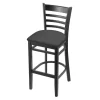 Holland Bar Stool Co. 30" Bar Stool, Black Finish, Canter Storm Seat -Kitchen & Dining Furniture Sales Store Holland20Bar20Stool20Co 3140Blk004