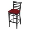 Holland Bar Stool Co. 30" Bar Stool, Black Finish, Graph Ruby Seat -Kitchen & Dining Furniture Sales Store Holland20Bar20Stool20Co 3140Blk016
