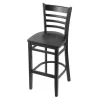 Holland Bar Stool Co. 30" Bar Stool, Black Finish, Black Seat -Kitchen & Dining Furniture Sales Store Holland20Bar20Stool20Co 3140BlkBlk