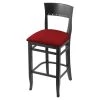 Holland Bar Stool Co. 30" Bar Stool, Black Finish, Graph Ruby Seat -Kitchen & Dining Furniture Sales Store Holland20Bar20Stool20Co 3160Blk016