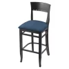Holland Bar Stool Co. 25" Counter Stool, Black Finish, Rein Bay Seat -Kitchen & Dining Furniture Sales Store Holland20Bar20Stool20Co 3160Blk024