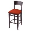 Holland Bar Stool Co. 30" Bar Stool, Dark Cherry Finish, Graph Poppy Seat -Kitchen & Dining Furniture Sales Store Holland20Bar20Stool20Co 3160DC021