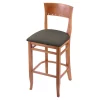 Holland Bar Stool Co. 25" Counter Stool, Medium Finish, Graph Chalice Seat