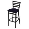 Holland Bar Stool Co. 30" Stationary Bar Stool, Black Wrinkle, Canter Twilight Seat -Kitchen & Dining Furniture Sales Store Holland20Bar20Stool20Co 400BW002