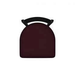 Holland Bar Stool Co. 30" Stationary Bar Stool, Black Wrinkle, Canter Bordeaux Seat -Kitchen & Dining Furniture Sales Store Holland20Bar20Stool20Co 400BW005 3