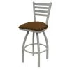 Holland Bar Stool Co. 30" Swivel Bar Stool, Nickel Finish, Canter Thatch Seat -Kitchen & Dining Furniture Sales Store Holland20Bar20Stool20Co 410AN001