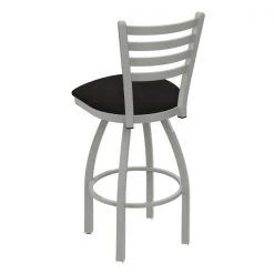 Holland Bar Stool Co. 30" Swivel Bar Stool, Nickel Finish, Canter Espresso Seat -Kitchen & Dining Furniture Sales Store Holland20Bar20Stool20Co 410AN003 2
