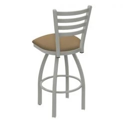 Holland Bar Stool Co. 30" Swivel Bar Stool, Nickel Finish, Canter Sand Seat -Kitchen & Dining Furniture Sales Store Holland20Bar20Stool20Co 410AN013 2