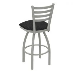 Holland Bar Stool Co. 30" Swivel Bar Stool, Nickel Finish, Graph Coal Seat -Kitchen & Dining Furniture Sales Store Holland20Bar20Stool20Co 410AN018 2