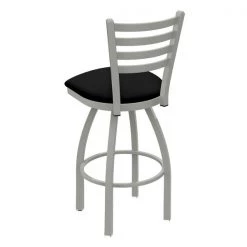 Holland Bar Stool Co. 30" Swivel Bar Stool, Nickel Finish, Black Vinyl Seat -Kitchen & Dining Furniture Sales Store Holland20Bar20Stool20Co 410ANBlkVinyl 2