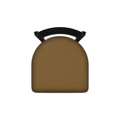 Holland Bar Stool Co. 25" Swivel Counter Stool, Black Wrinkle, Canter Saddle Seat -Kitchen & Dining Furniture Sales Store Holland20Bar20Stool20Co 410BW012 3