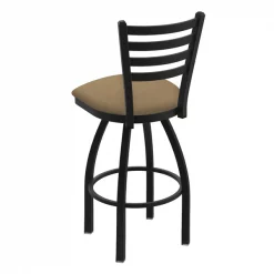 Holland Bar Stool Co. 25" Swivel Counter Stool, Black Wrinkle, Canter Sand Seat -Kitchen & Dining Furniture Sales Store Holland20Bar20Stool20Co 410BW013 2