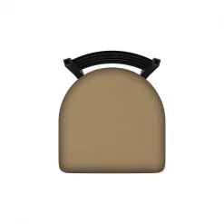 Holland Bar Stool Co. 25" Swivel Counter Stool, Black Wrinkle, Canter Sand Seat -Kitchen & Dining Furniture Sales Store Holland20Bar20Stool20Co 410BW013 3