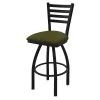 Holland Bar Stool Co. 30" Swivel Bar Stool, Black Wrinkle, Graph Parrot Seat -Kitchen & Dining Furniture Sales Store Holland20Bar20Stool20Co 410BW015