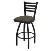 Holland Bar Stool Co. 30" Swivel Bar Stool, Black Wrinkle, Graph Chalice Seat -Kitchen & Dining Furniture Sales Store Holland20Bar20Stool20Co 410BW019