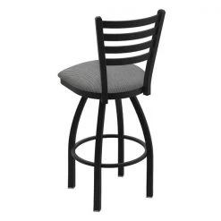 Holland Bar Stool Co. 30" Swivel Bar Stool, Black Wrinkle, Graph Seat -Kitchen & Dining Furniture Sales Store Holland20Bar20Stool20Co 410BW020 2