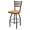 Holland Bar Stool Co. 30" Swivel Bar Stool, Bronze Finish, Med Oak Seat -Kitchen & Dining Furniture Sales Store Holland20Bar20Stool20Co 410BZMedOak