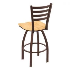 Holland Bar Stool Co. 30" Swivel Bar Stool, Bronze Finish, Nat Maple Seat -Kitchen & Dining Furniture Sales Store Holland20Bar20Stool20Co 410BZNatMpl 2