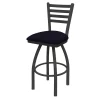 Holland Bar Stool Co. 30" Swivel Bar Stool, Pewter Finish, Canter Twilight Seat -Kitchen & Dining Furniture Sales Store Holland20Bar20Stool20Co 410PW002
