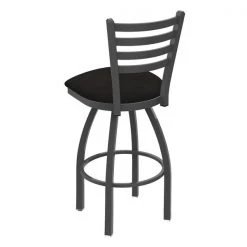 Holland Bar Stool Co. 30" Swivel Bar Stool, Pewter Finish, Canter Espresso Seat -Kitchen & Dining Furniture Sales Store Holland20Bar20Stool20Co 410PW003 2