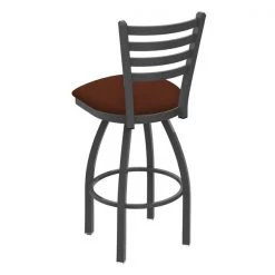Holland Bar Stool Co. 30" Swivel Bar Stool, Pewter Finish, Rein Adobe Seat -Kitchen & Dining Furniture Sales Store Holland20Bar20Stool20Co 410PW023 2