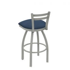 Holland Bar Stool Co. 30" Low Back Swivel Bar Stool, Nickel Finish, Rein Bay Seat -Kitchen & Dining Furniture Sales Store Holland20Bar20Stool20Co 411AN024 2