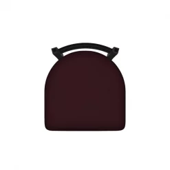 Holland Bar Stool Co. 30" Low Back Swivel Bar Stool, Black Wrinkle, Canter Bordeaux Seat -Kitchen & Dining Furniture Sales Store Holland20Bar20Stool20Co 411BW005 3