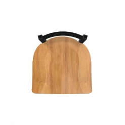 Holland Bar Stool Co. 30" Low Back Swivel Bar Stool, Black Wrinkle, Med Maple Seat -Kitchen & Dining Furniture Sales Store Holland20Bar20Stool20Co 411BWMedMpl 3