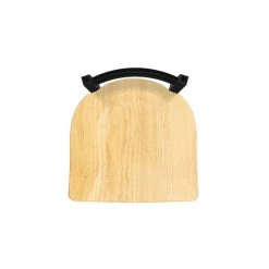 Holland Bar Stool Co. 25" Low Back Swivel Counter Stool, Black Wrinkle, Nat Oak Seat -Kitchen & Dining Furniture Sales Store Holland20Bar20Stool20Co 411BWNatOak 3