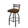 Holland Bar Stool Co. 30" Low Back Swivel Bar Stool, Bronze Finish, Canter Thatch Seat -Kitchen & Dining Furniture Sales Store Holland20Bar20Stool20Co 411BZ001
