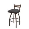 Holland Bar Stool Co. 30" Low Back Swivel Bar Stool, Bronze Finish, Canter Storm Seat -Kitchen & Dining Furniture Sales Store Holland20Bar20Stool20Co 411BZ004
