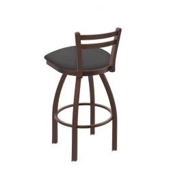 Holland Bar Stool Co. 30" Low Back Swivel Bar Stool, Bronze Finish, Canter Storm Seat -Kitchen & Dining Furniture Sales Store Holland20Bar20Stool20Co 411BZ004 2
