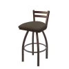 Holland Bar Stool Co. 30" Low Back Swivel Bar Stool, Bronze Finish, Canter Earth Seat -Kitchen & Dining Furniture Sales Store Holland20Bar20Stool20Co 411BZ006