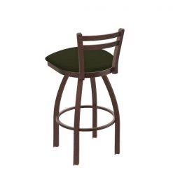 Holland Bar Stool Co. 30" Low Back Swivel Bar Stool, Bronze Finish, Canter Pine Seat -Kitchen & Dining Furniture Sales Store Holland20Bar20Stool20Co 411BZ010 2