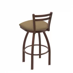 Holland Bar Stool Co. 30" Low Back Swivel Bar Stool, Bronze Finish, Canter Sand Seat -Kitchen & Dining Furniture Sales Store Holland20Bar20Stool20Co 411BZ013 2