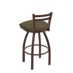 Holland Bar Stool Co. 30" Low Back Swivel Bar Stool, Bronze Finish, Graph Cork Seat -Kitchen & Dining Furniture Sales Store Holland20Bar20Stool20Co 411BZ017 2