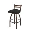Holland Bar Stool Co. 30" Low Back Swivel Bar Stool, Bronze Finish, Graph Coal Seat -Kitchen & Dining Furniture Sales Store Holland20Bar20Stool20Co 411BZ018