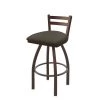 Holland Bar Stool Co. 30" Low Back Swivel Bar Stool, Bronze Finish, Graph Chalice Seat -Kitchen & Dining Furniture Sales Store Holland20Bar20Stool20Co 411BZ019